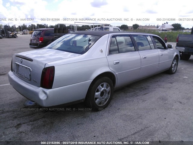 1GEEH90Y71U551018 - 2001 CADILLAC PROFESSIONAL CHAS  SILVER photo 4