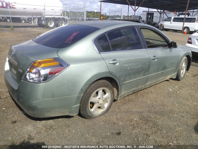 1N4AL21E18C141645 - 2008 NISSAN ALTIMA 2.5/2.5S GREEN photo 4