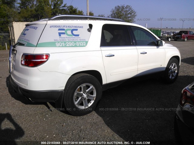 5GZER23738J211200 - 2008 SATURN OUTLOOK XR თეთრი ფოტო 4