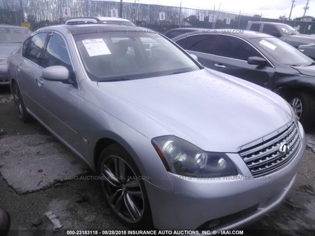JNKBY01E86M201219 - 2006 INFINITI M45 SPORT ვერცხლისფერი ფოტო 1