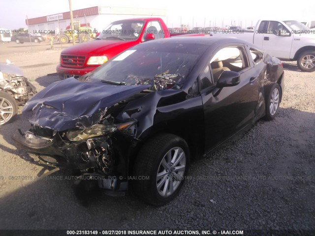 2HGFG3B03CH505570 - 2012 HONDA CIVIC EXL 黑色 照片 2