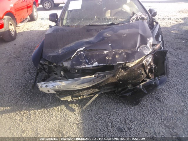 2HGFG3B03CH505570 - 2012 HONDA CIVIC EXL 黑色 照片 6