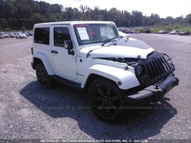 1C4AJWBG6EL290569 - 2014 JEEP WRANGLER 白色 照片 1
