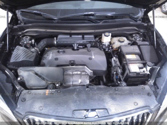 LRBFXDSA4HD164339 - 2017 BUICK ENVISION ESSENCE Սև լուսանկար 10