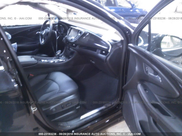 LRBFXDSA4HD164339 - 2017 BUICK ENVISION ESSENCE Սև լուսանկար 5