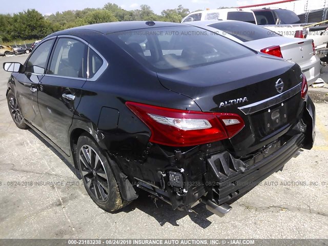 1N4AL3AP9JC252148 - 2018 NISSAN ALTIMA 2.5/S/SV/SL/SR BLACK photo 3