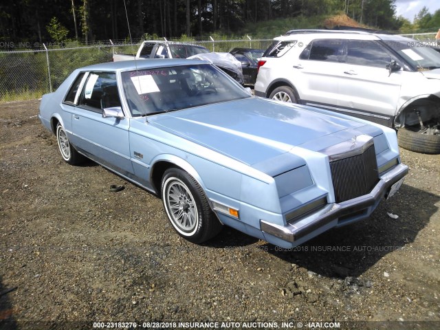 2A3BY62N2DR186521 - 1983 CHRYSLER IMPERIAL BLUE photo 1