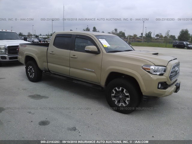 3TMDZ5BN3HM023004 - 2017 TOYOTA TACOMA BEIGE photo 1