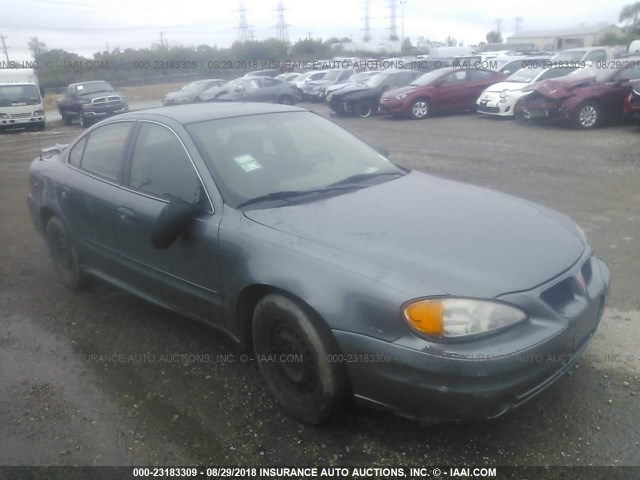 1G2NE52E25M243360 - 2005 PONTIAC GRAND AM SE GRAY photo 1