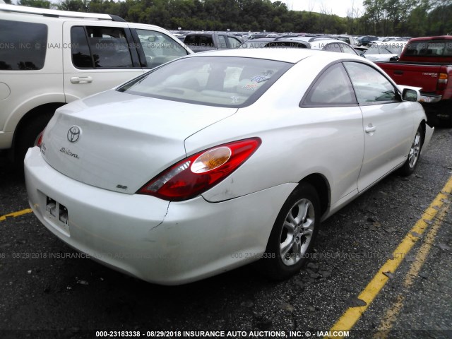 4T1CE38P36U605242 - 2006 TOYOTA CAMRY SOLARA SE/SLE თეთრი ფოტო 4