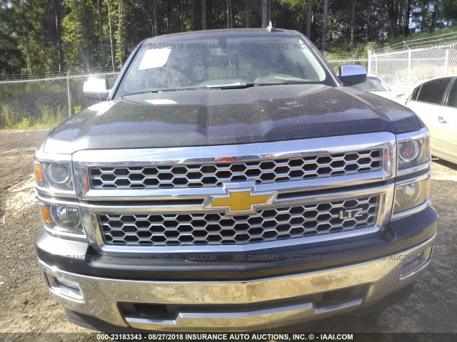 3GCUKSEC4FG342176 - 2015 CHEVROLET SILVERADO K1500 LTZ GRAY photo 6