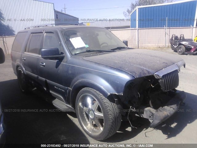 5LMFU28R04LJ19127 - 2004 LINCOLN NAVIGATOR 蓝色 照片 1