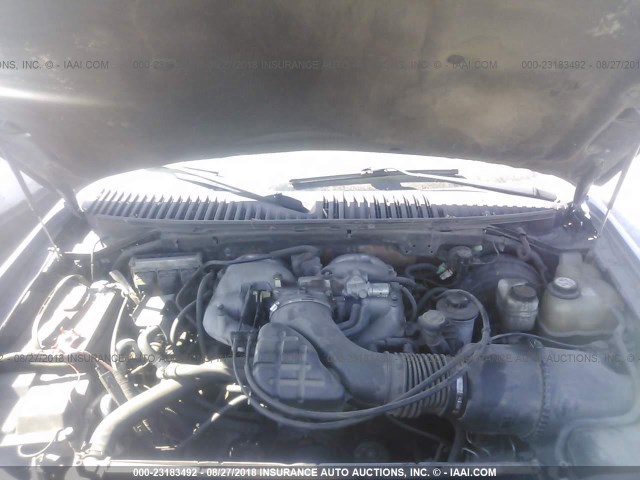 5LMFU28R04LJ19127 - 2004 LINCOLN NAVIGATOR 蓝色 照片 10