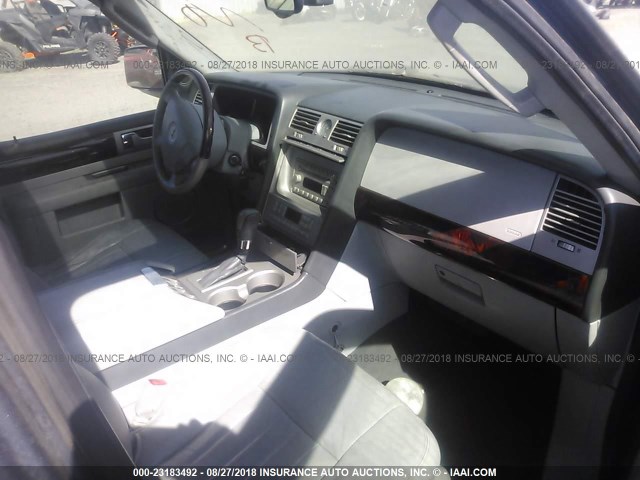 5LMFU28R04LJ19127 - 2004 LINCOLN NAVIGATOR 蓝色 照片 5