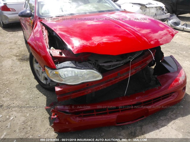 2G1WX12K949344862 - 2004 CHEVROLET MONTE CARLO SS წითელი ფოტო 6