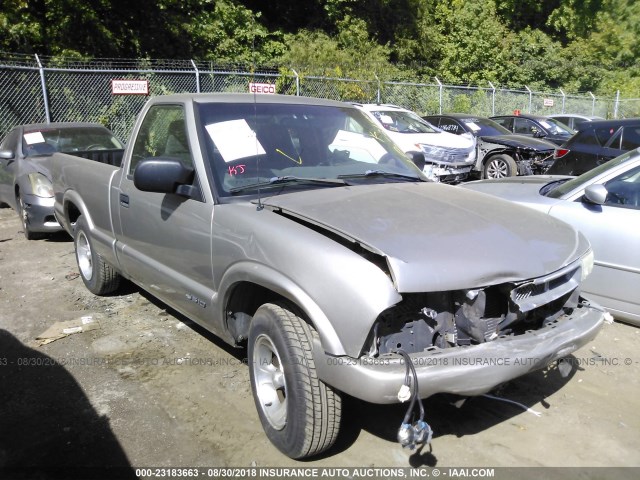 1GCCS1453YK278815 - 2000 CHEVROLET S TRUCK S10 Champagne photo 1