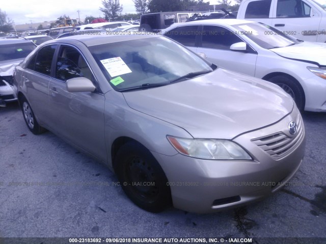 4T1BE46K78U230676 - 2008 TOYOTA CAMRY CE/LE/XLE/SE GOLD photo 1