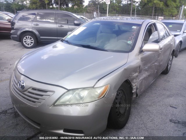 4T1BE46K78U230676 - 2008 TOYOTA CAMRY CE/LE/XLE/SE GOLD photo 6