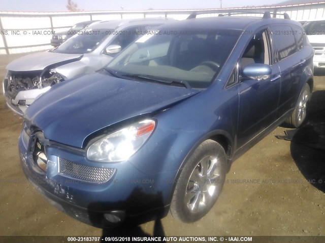 4S4WX85D774405786 - 2007 SUBARU B9 TRIBECA 3.0 H6/3.0 H6 LIMITED BLUE photo 2