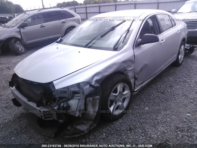 1G1ZB5E14BF122594 - 2011 CHEVROLET MALIBU LS Gümüş foto 2