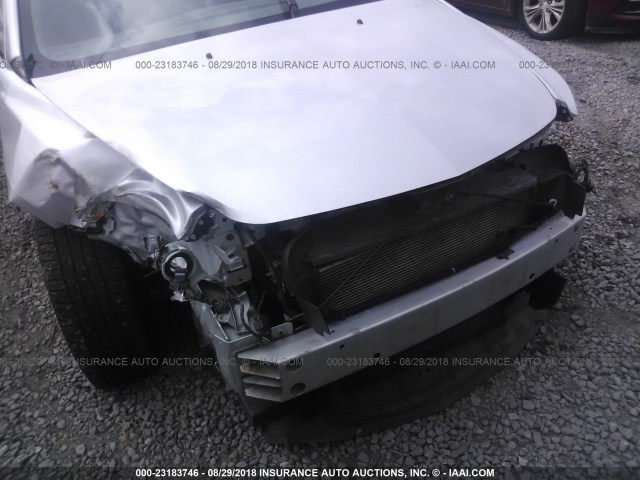 1G1ZB5E14BF122594 - 2011 CHEVROLET MALIBU LS Gümüş foto 6