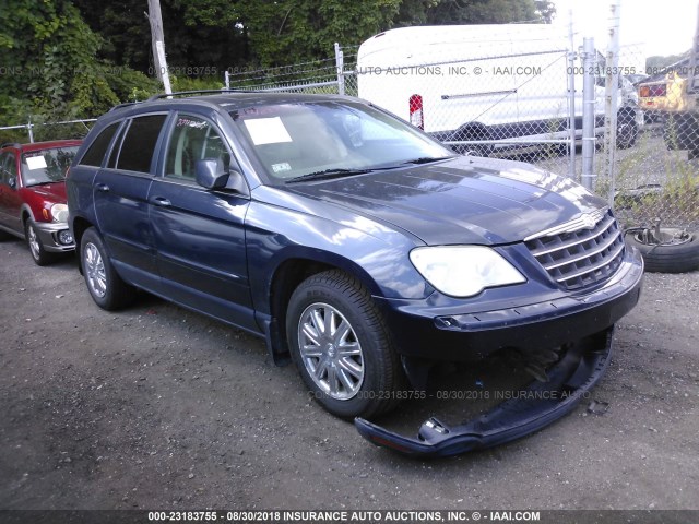 2A8GM68X47R145106 - 2007 CHRYSLER PACIFICA TOURING BLUE photo 1