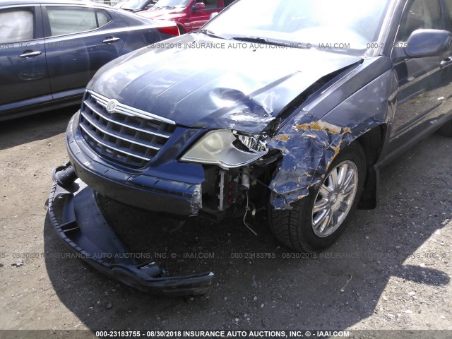 2A8GM68X47R145106 - 2007 CHRYSLER PACIFICA TOURING BLUE photo 6