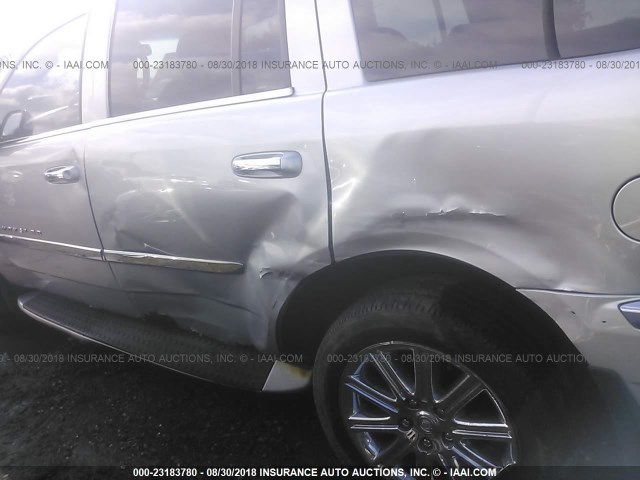 1A8HW58228F140587 - 2008 CHRYSLER ASPEN LIMITED SILVER photo 6