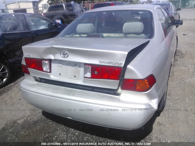 4T1BG22K8YU675366 - 2000 TOYOTA CAMRY CE/LE/XLE 银色 照片 6