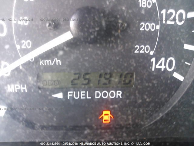 4T1BG22K8YU675366 - 2000 TOYOTA CAMRY CE/LE/XLE 银色 照片 7