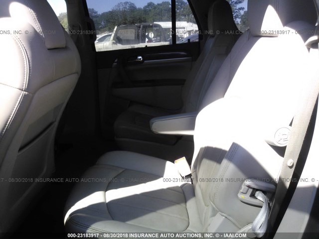 5GAKRBED1BJ244714 - 2011 BUICK ENCLAVE CXL 蓝色 照片 8