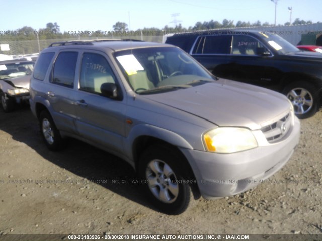 4F2YU07121KM53886 - 2001 MAZDA TRIBUTE TAN photo 1