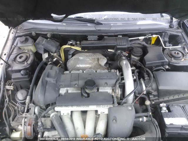YV1VS29562F876429 - 2002 VOLVO S40 1.9T BLACK photo 10