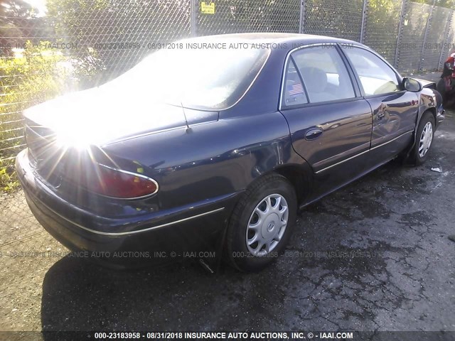 2G4WS52J221181807 - 2002 BUICK CENTURY CUSTOM GRAY photo 4