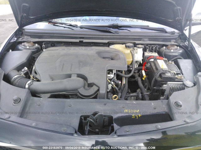 1G1ZC5E05CF274664 - 2012 CHEVROLET MALIBU 1LT 黑色 照片 10