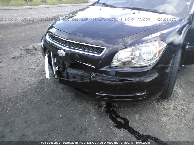 1G1ZC5E05CF274664 - 2012 CHEVROLET MALIBU 1LT 黑色 照片 6