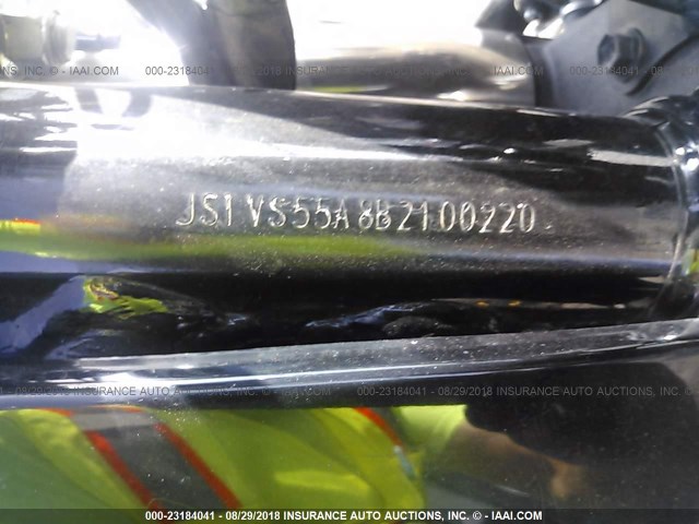 JS1VS55A8B2100220 - 2011 SUZUKI VL800 BLACK photo 10