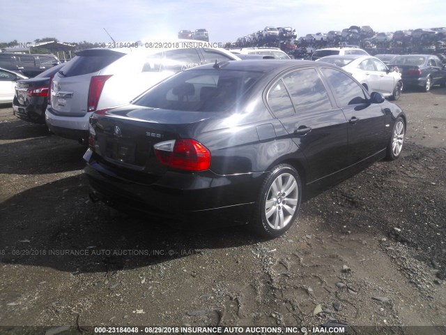 WBAVA33527PV65506 - 2007 BMW 328 I BLACK photo 4