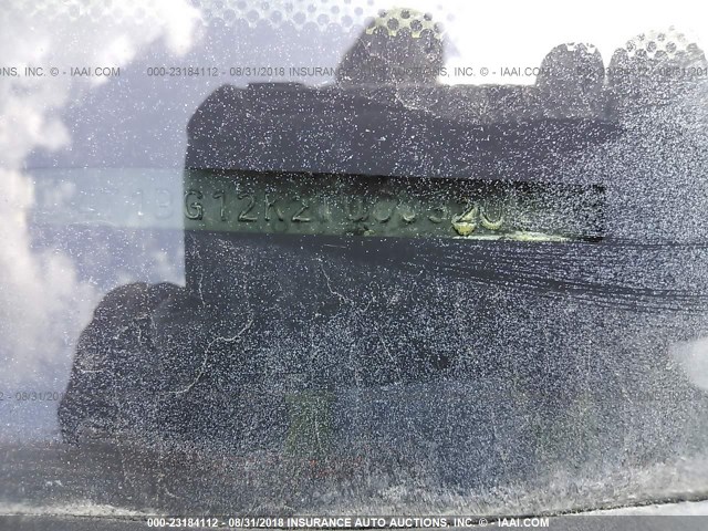 4T1BG12K2TU803202 - 1996 TOYOTA CAMRY DX/LE/XLE BLACK photo 9