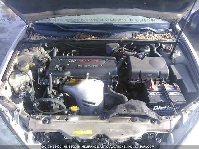4T1BE32K95U063278 - 2005 TOYOTA CAMRY LE/XLE/SE Boz foto 10