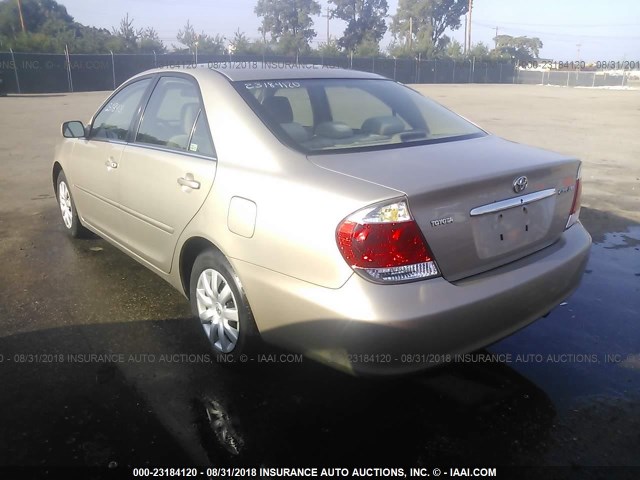 4T1BE32K95U063278 - 2005 TOYOTA CAMRY LE/XLE/SE Boz foto 3