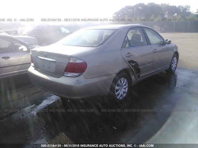 4T1BE32K95U063278 - 2005 TOYOTA CAMRY LE/XLE/SE Boz foto 4
