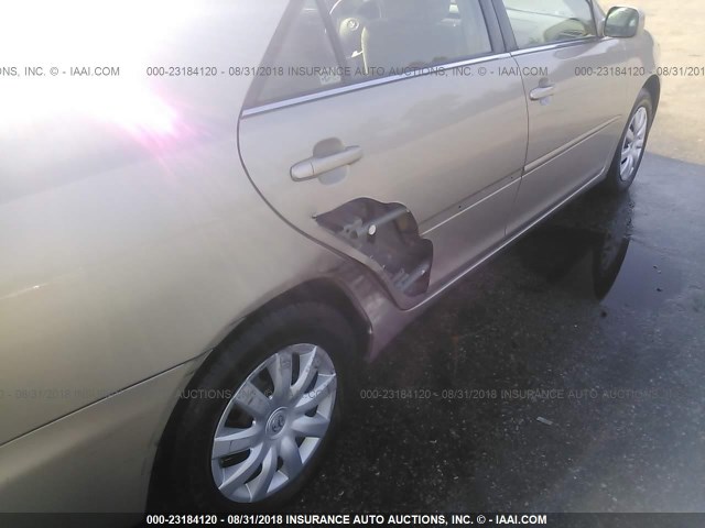 4T1BE32K95U063278 - 2005 TOYOTA CAMRY LE/XLE/SE Boz foto 6