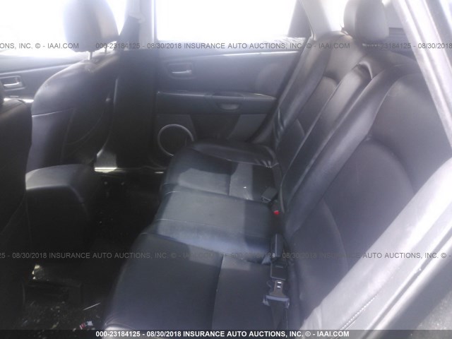JM1BK344071652283 - 2007 MAZDA 3 HATCHBACK BLACK photo 8