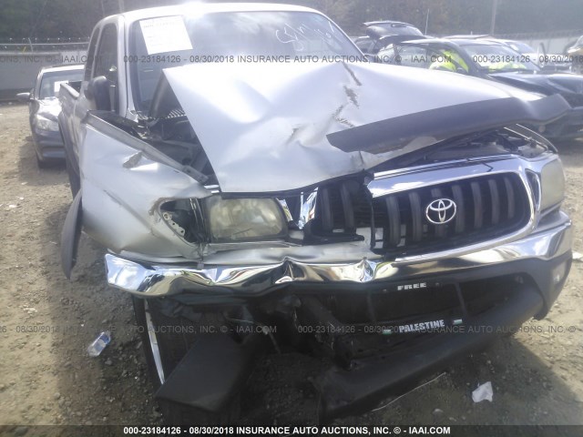 5TESM92N83Z224115 - 2003 TOYOTA TACOMA XTRACAB PRERUNNER ვერცხლისფერი ფოტო 6