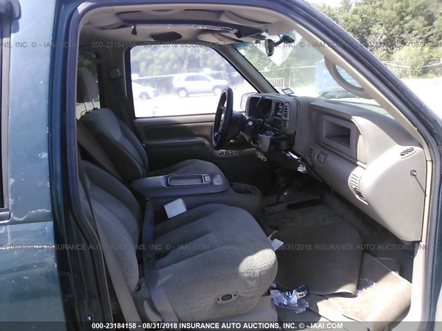 1GTHK33R0WF009814 - 1998 GMC SIERRA K3500 Կանաչ լուսանկար 5