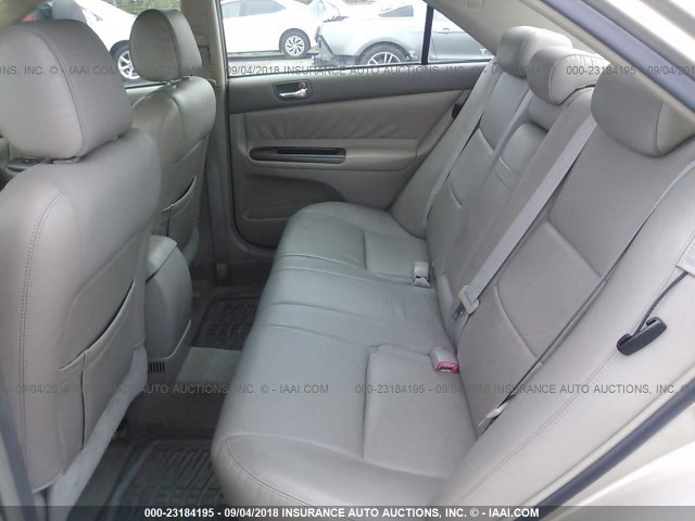 4T1BF30K25U590417 - 2005 TOYOTA CAMRY LE/XLE/SE Bej foto 8