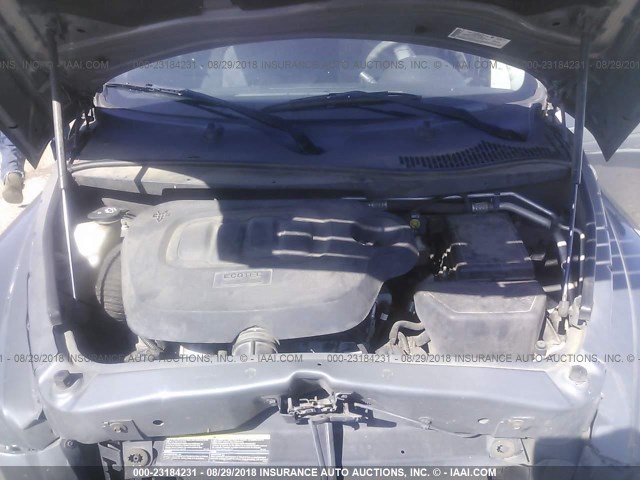 3GNDA13D78S632508 - 2008 CHEVROLET HHR LS GRAY photo 10