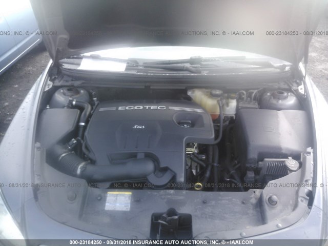 1G1ZG57BX94234345 - 2009 CHEVROLET MALIBU LS GRAY photo 10