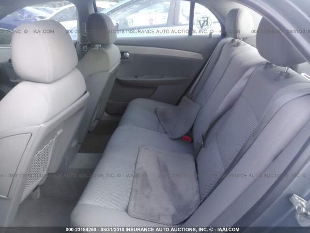 1G1ZG57BX94234345 - 2009 CHEVROLET MALIBU LS GRAY photo 8